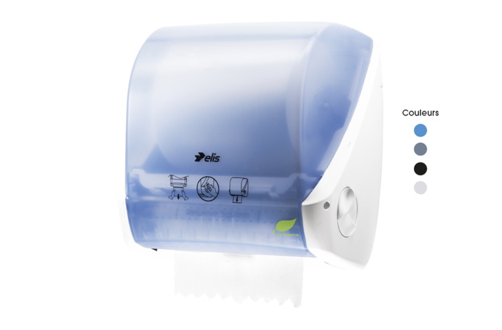 Paper Roll Dispenser Aqualine White